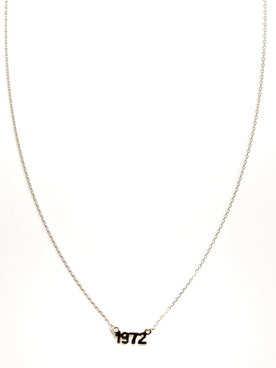 1972年アメリカ合衆国ネックレス Heirloom Sterling Silver 1972 Necklace – COL1972