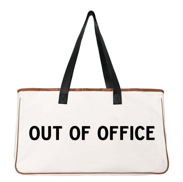 Out of the Office Tote Bag